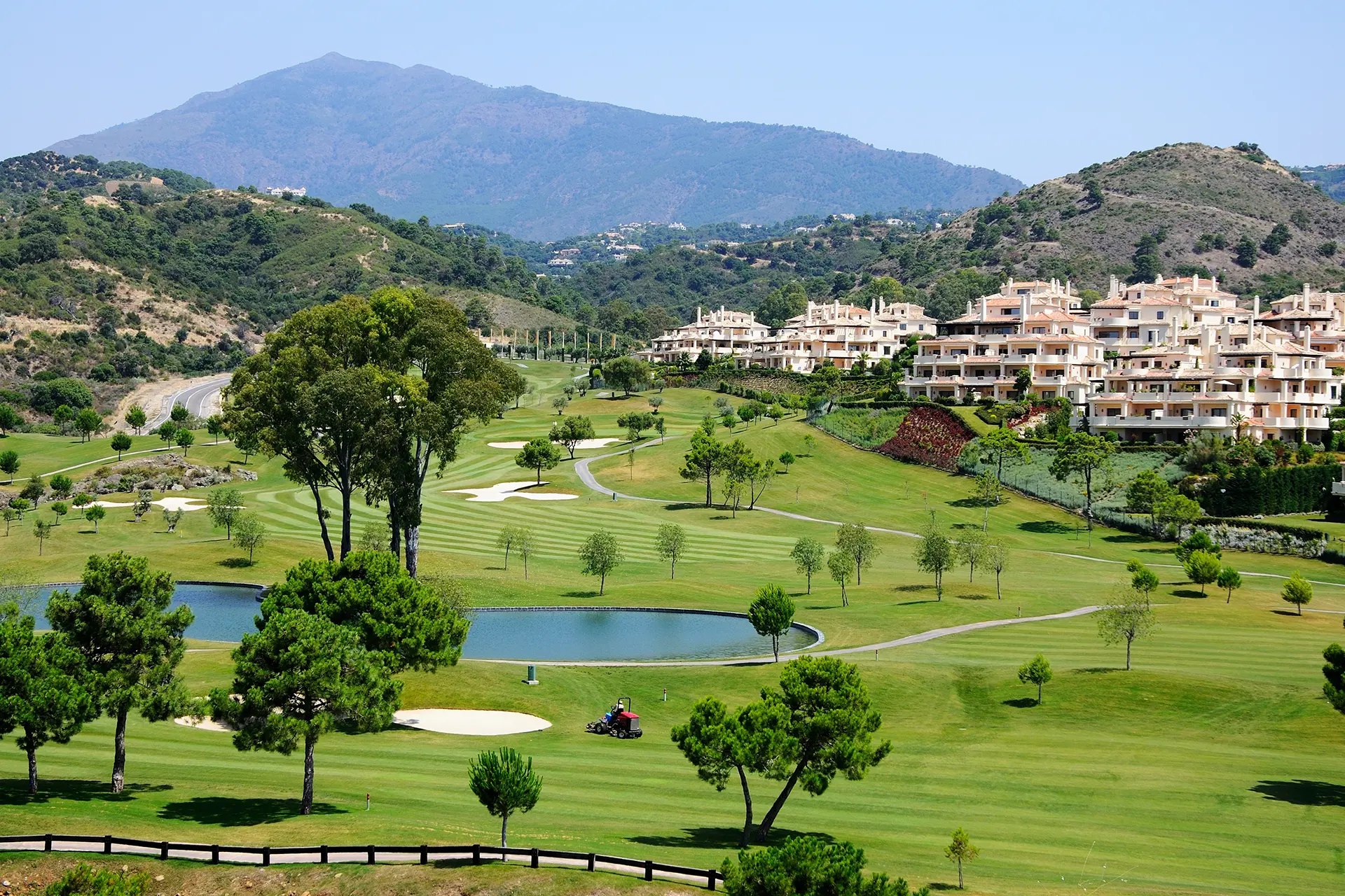 Campo de Golf de Benahavis en Málaga