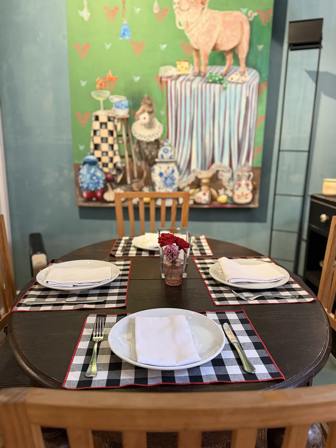 Gastronomía Alcuzcuz comedor verde